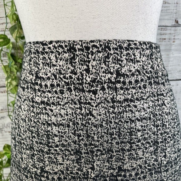 Mynt1792 Skirt Plus size 26W Black Pink Animal Print Straight Knee Career Zipper - Picture 5 of 15